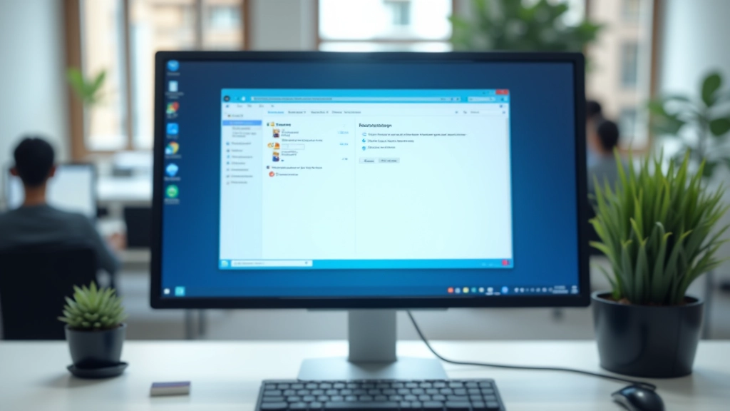 Configuração de desktop remoto numa tela de Windows com definições visíveis