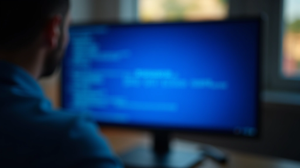 Erro azul de morte no Windows, demonstrando crash do sistema